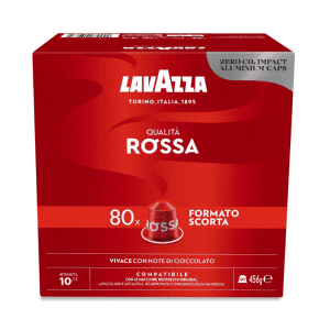 Lavazza Nespresso® Rossa Aлуминиумски Kапсули 80