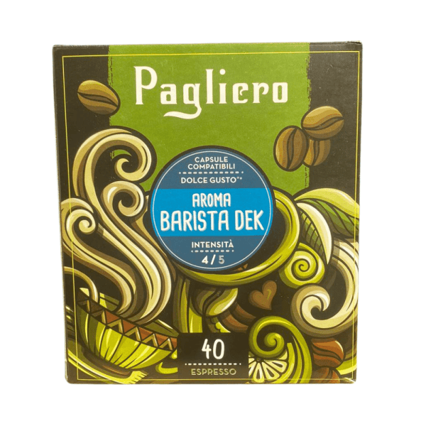 Pagliero Dolce Gusto® Aroma Barista Dek (безкофеинско) Капсули 40