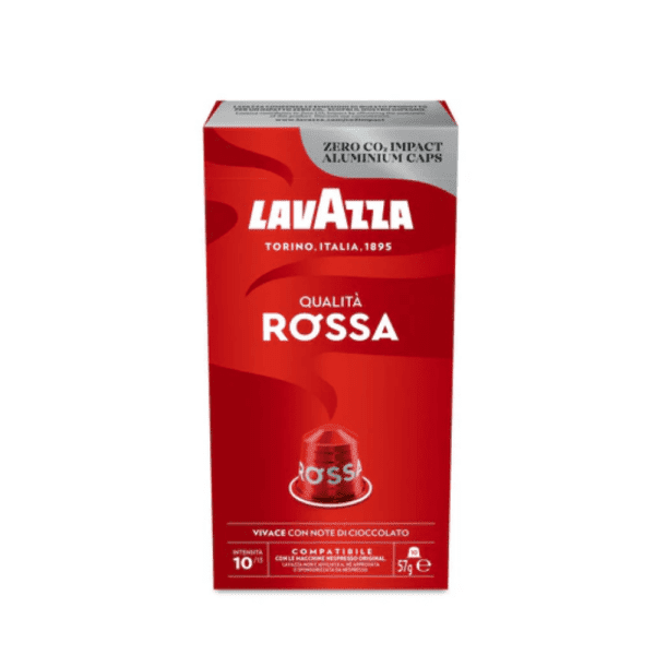Lavazza Nespresso® Rossa Алуминиумски Капсули 10