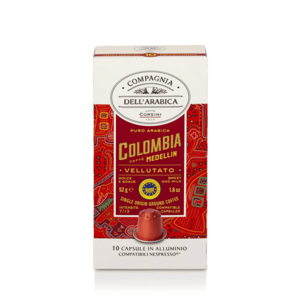 Caffe Corsini Nespresso® Colombia Алуминиумски Капсули 10