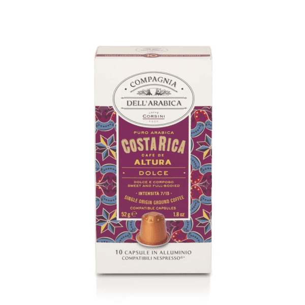 Caffe Corsini Nespresso® Costa Rica Алуминиумски Капсули 10