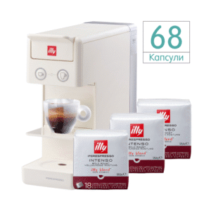 illy Y3.3 машина за кафе + 68 капсули гратис