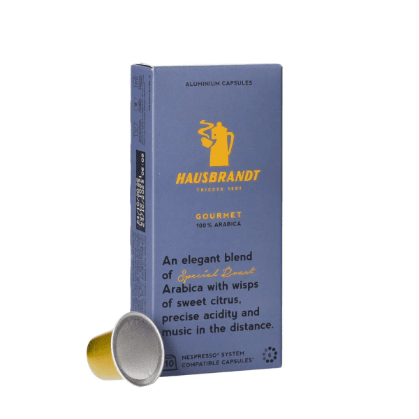 Hausbrandt Nespresso® Gourmet Алуминиумски Капсули 10